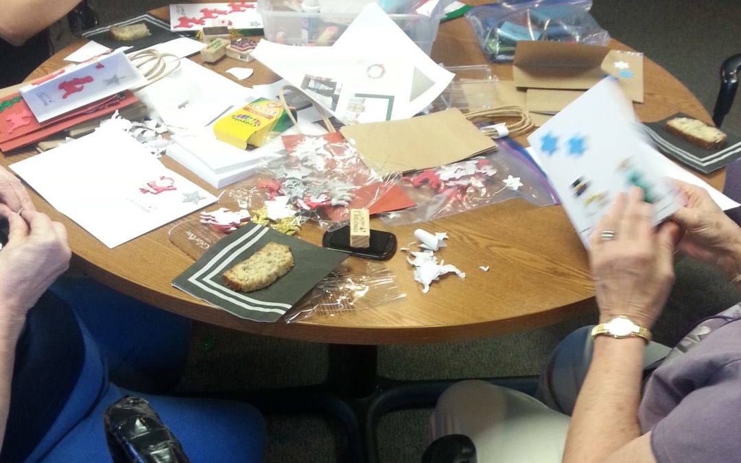 Crafting with Seniors – A Day of Festive Fun!