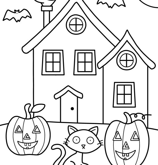 Free Printable Halloween Coloring Book