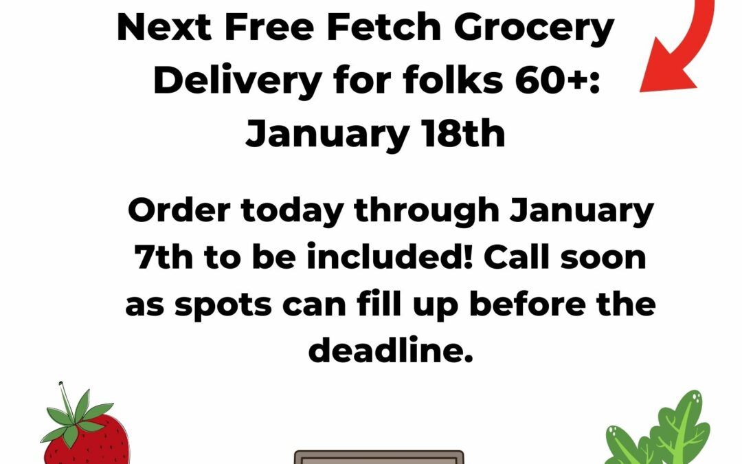 Free Supplemental Groceries – January 18th